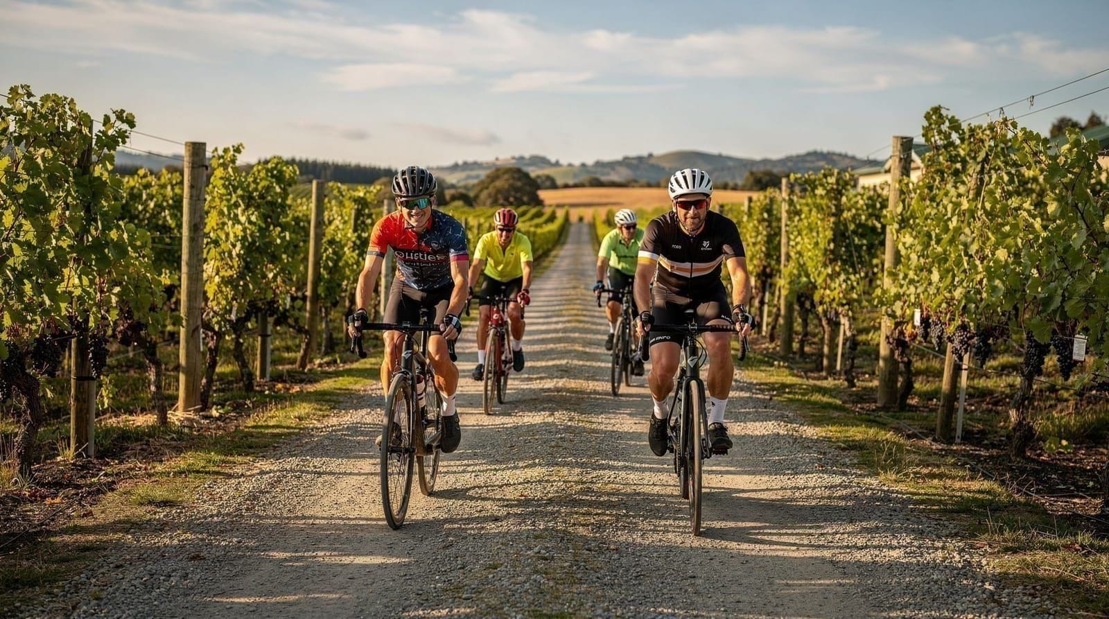 Martinborough by bike — How to cycle Martinborough's wineries: bike hire in town, the flat farm-road loo