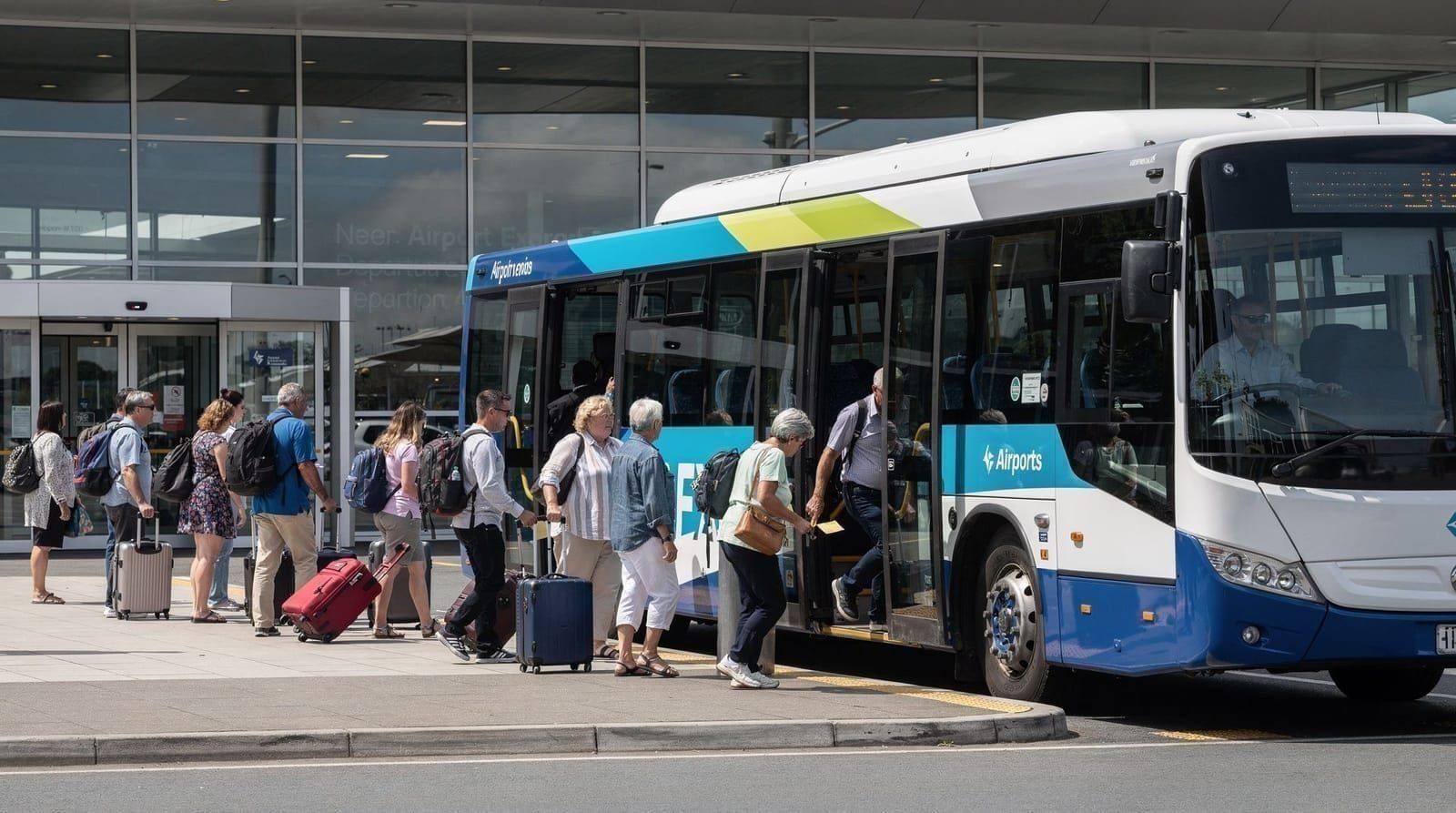 Wellington airport to city guide — How to get from Wellington Airport into the city — the Airport Express bus, taxi