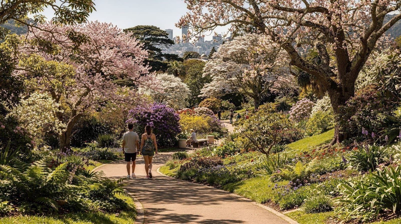 Wellington in spring — Wellington in spring (September-November): warming days, changeable rain and the