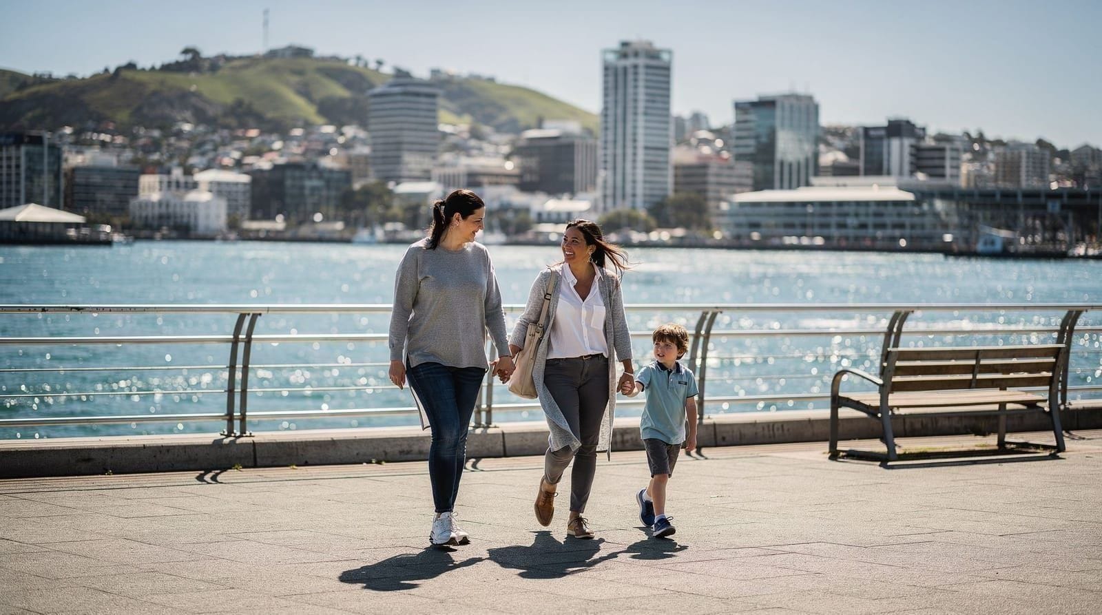 Wellington with kids