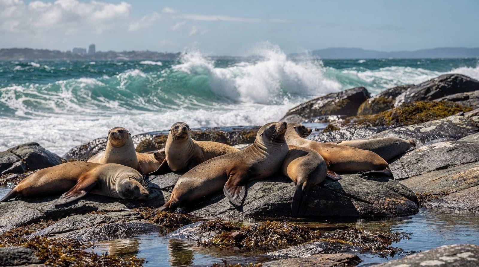 Wildlife — Kaikōura whale watching, Cape Palliser seal colonies and harbour wildlife cruise