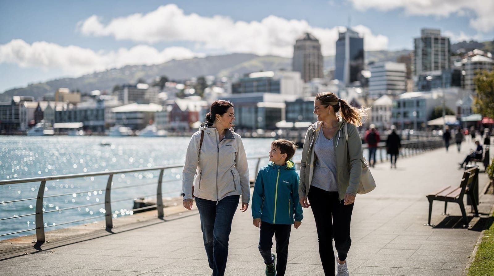 Family 4 days in Wellington — 4 days — easy — mid-range